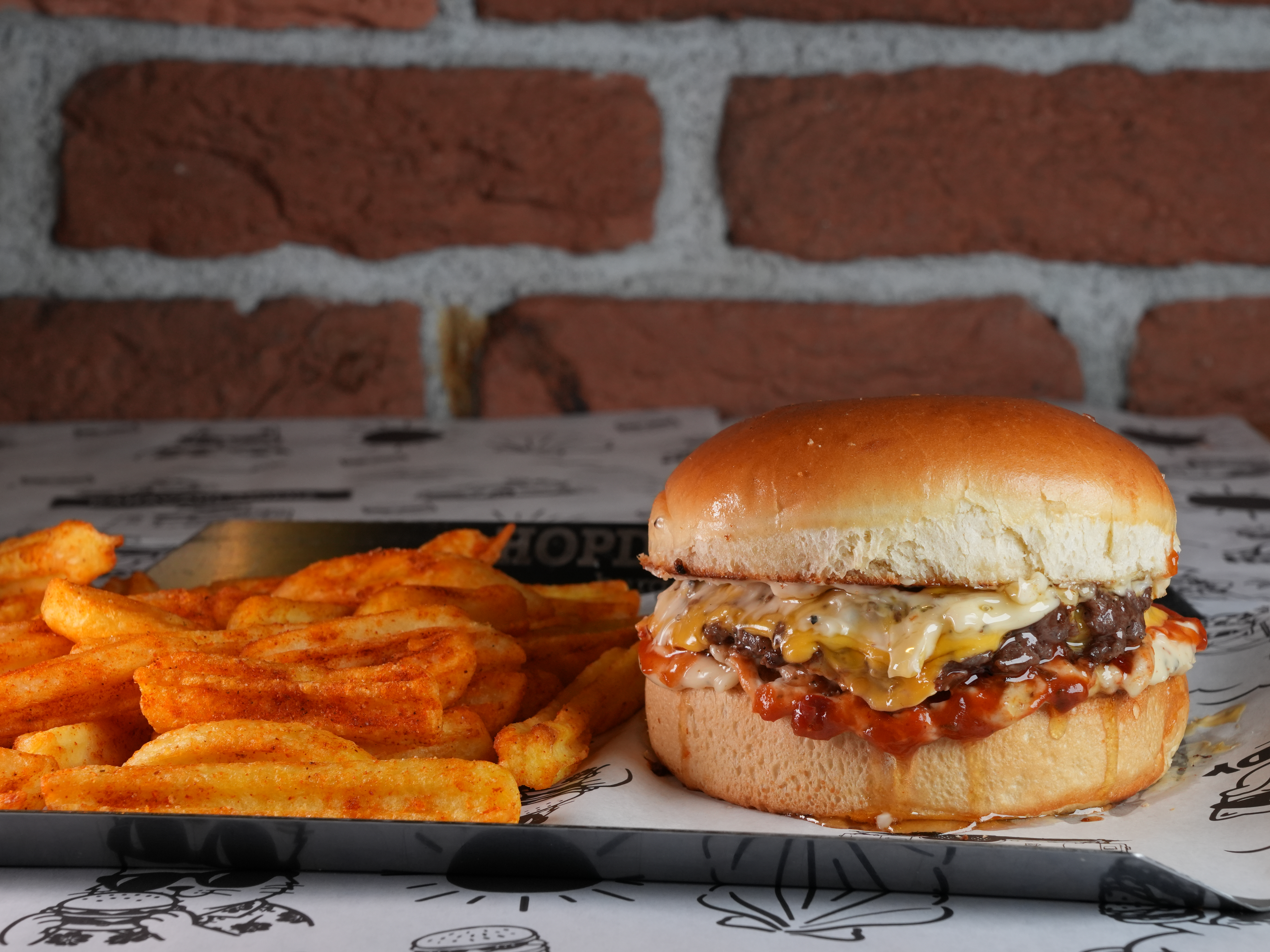 HONEY TRUFFLE BURGER